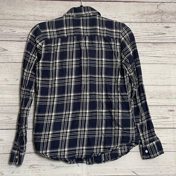 BP by Nordstrom Blue Plaid‎ Button Up, Size Small - Picture 6 of 6